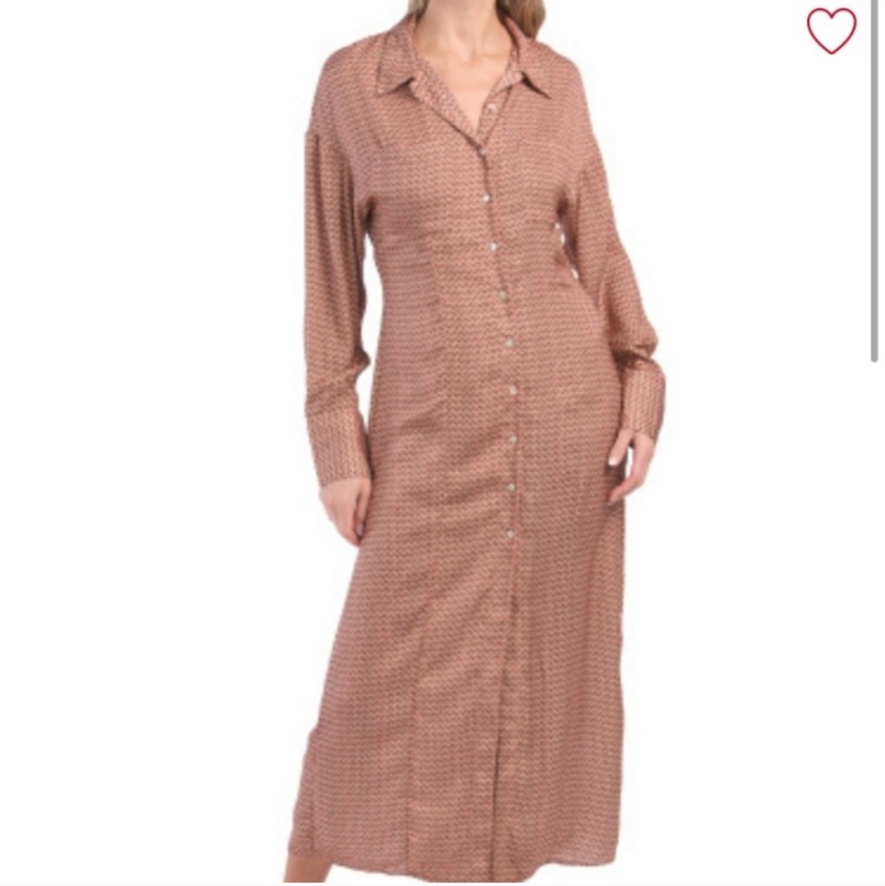 Zara button dress NWT